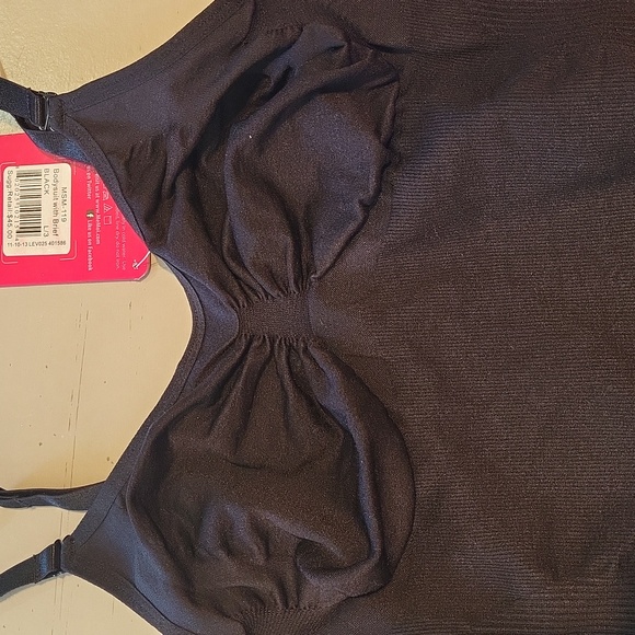 SLIM ME BY MEMOI WOMEN'S BODY SUIT WITH BRIEF. BLACK. LARGE/ NWT - Picture 3 of 8